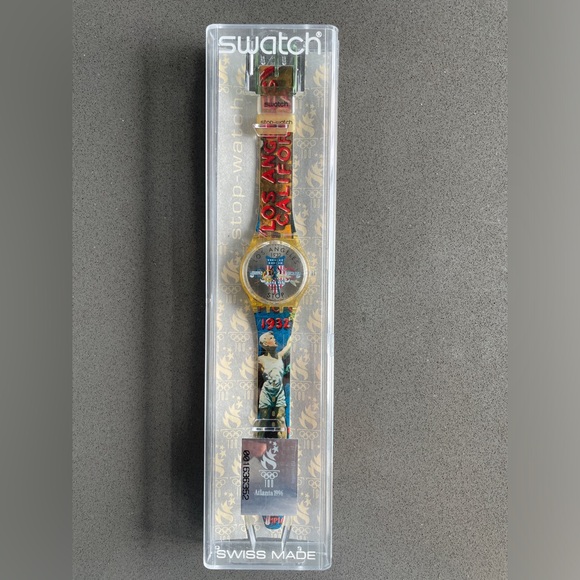 Swatch Stop watch - Olympic 1932 Los Angeles Games - Picture 6 of 6